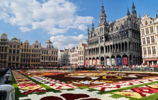 tapis fleurs grand-place